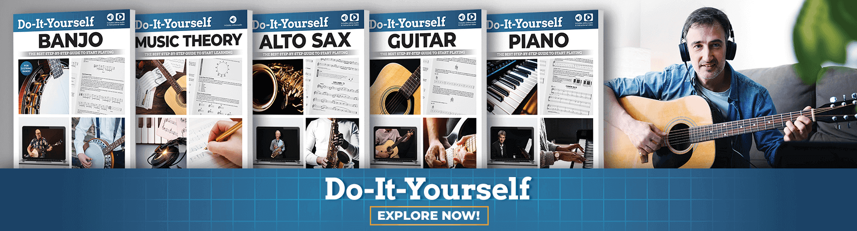 The Do-It-Yourself Series - Method books for all musicians.